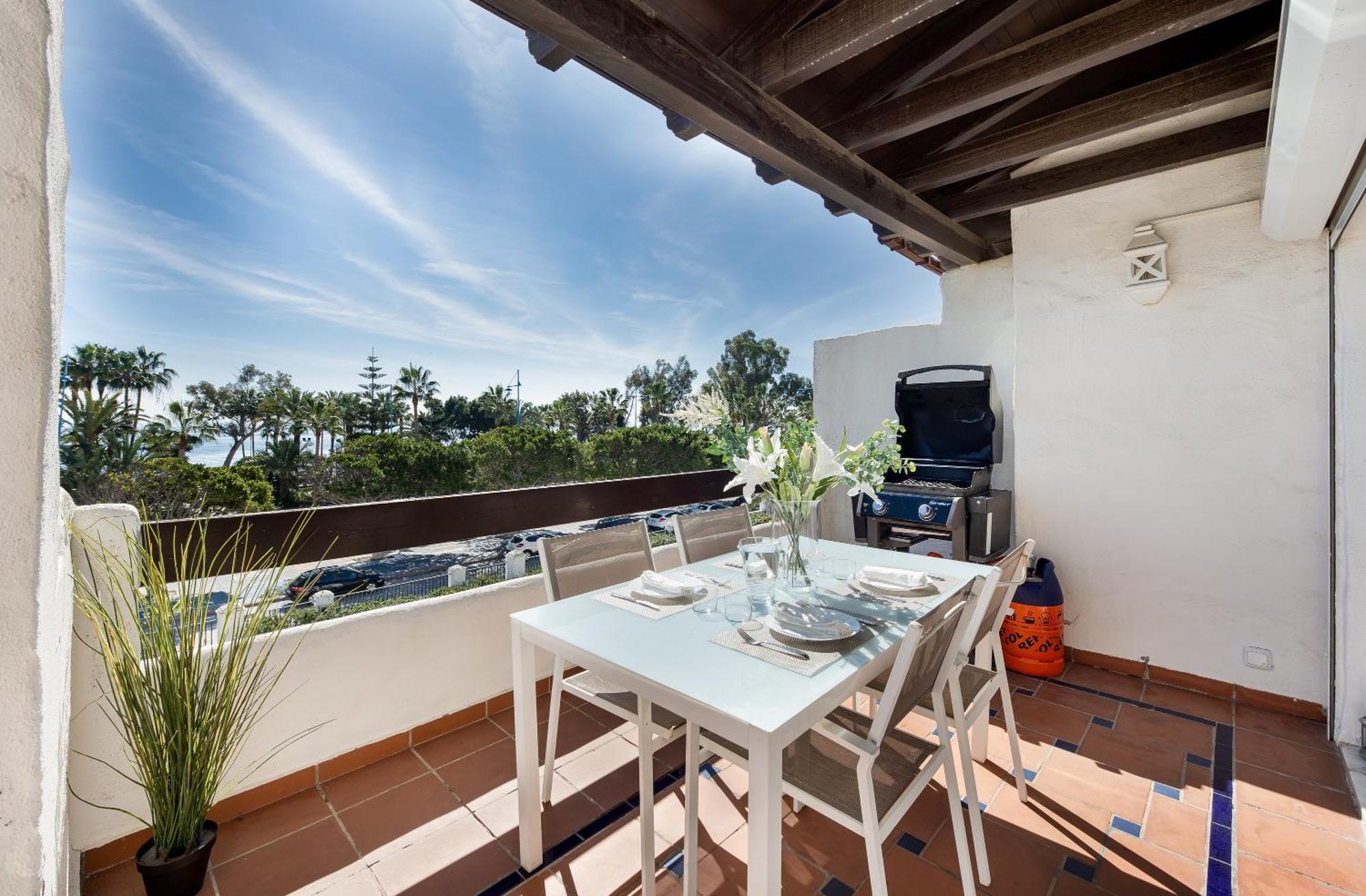 Beachfront 3b In Popular Adelfas - San Pedro Appartamento Marbella