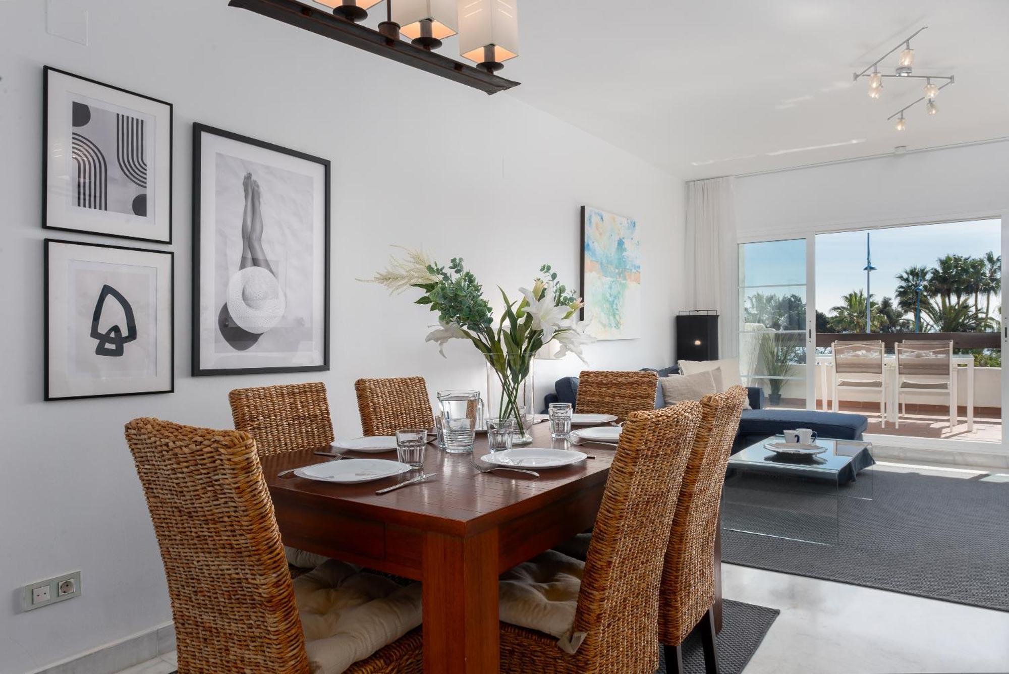 Beachfront 3b In Popular Adelfas - San Pedro Appartamento Marbella
